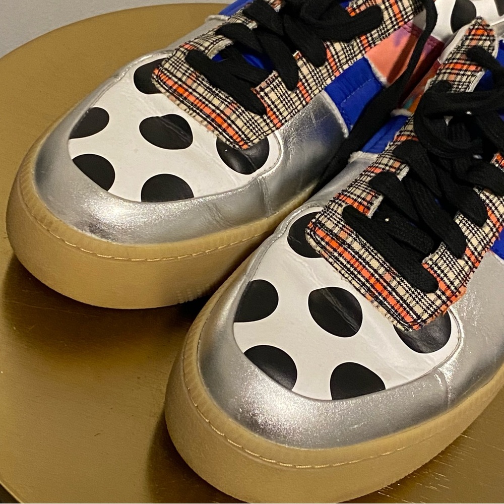Maison Margiela' patchwork Multicolor Polka Dot p… - image 3
